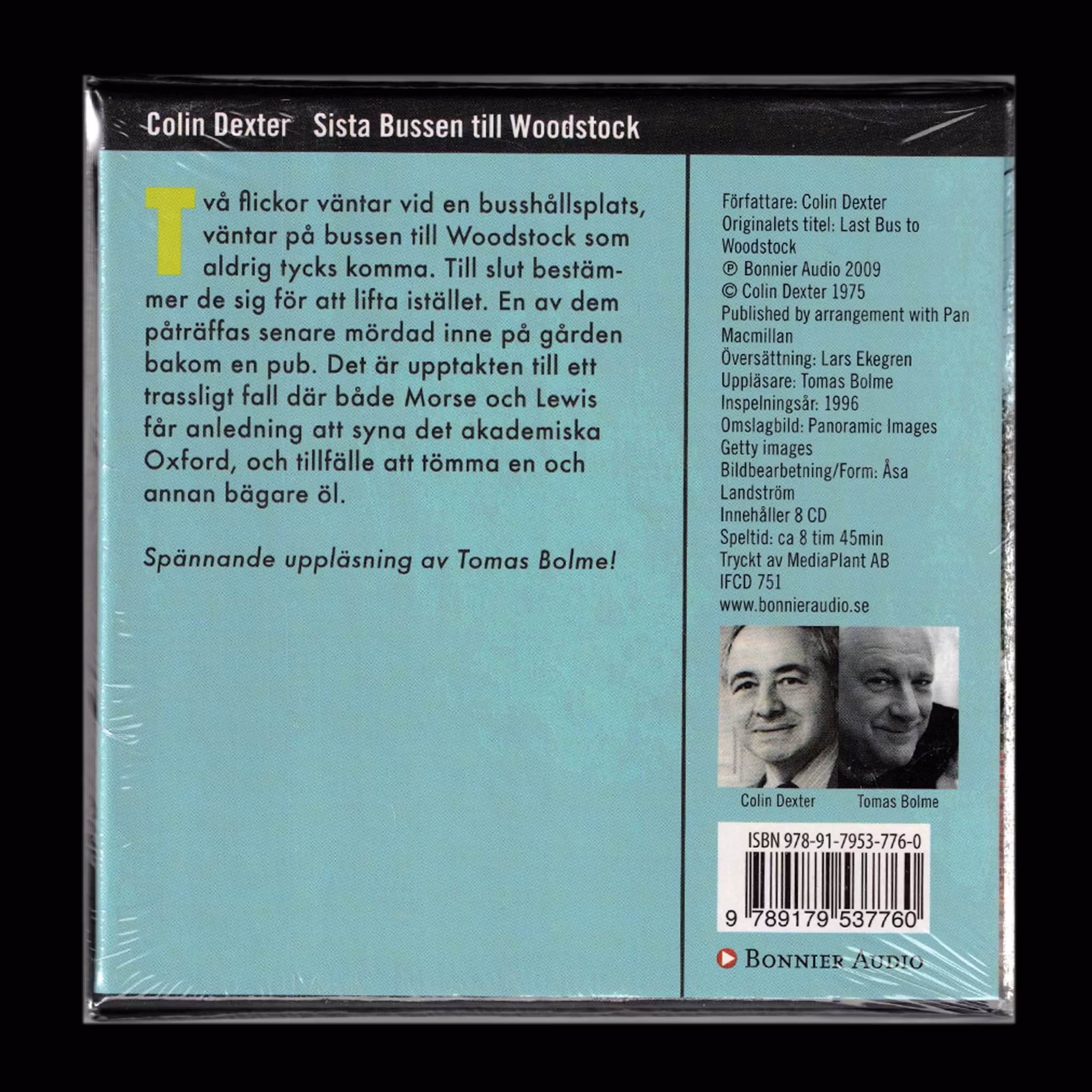 Sista bussen till Woodstock - Colin Dexter (Ljudbok)