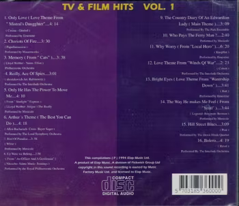 TV & Film Hits Vol. 1 1994 (CD)
