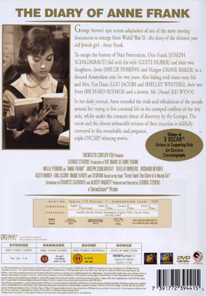 Diary of Anne Frank (20th Century Classics DVD)