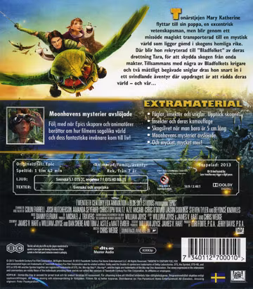 Epic - Skogens Hemliga Rike (Blu-ray+DVD)