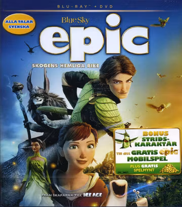 Epic - Skogens Hemliga Rike (Blu-ray+DVD)