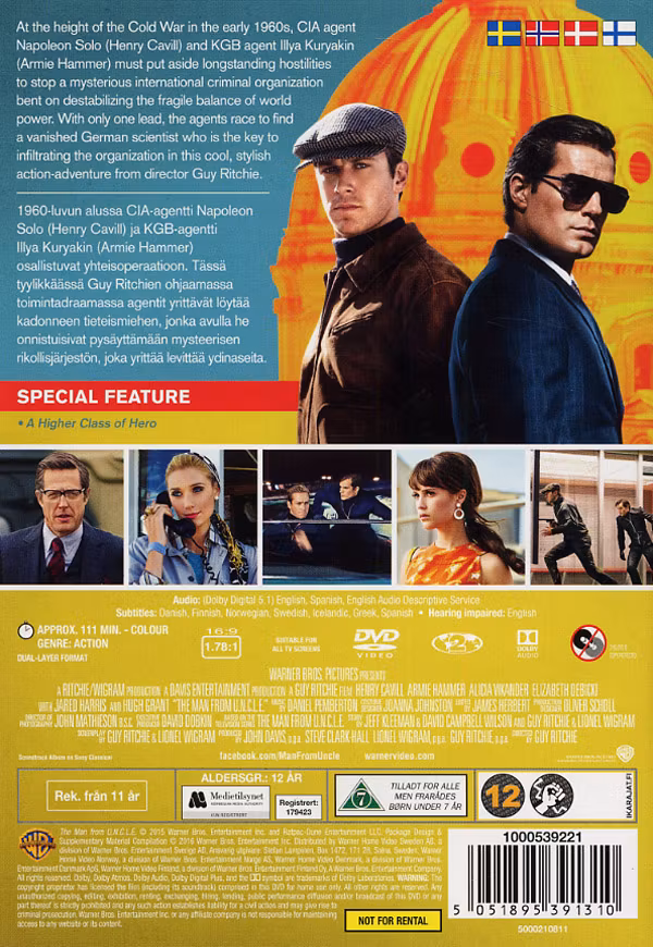 the Man from U.N.C.L.E. (DVD)