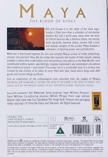 Time Life´s Lost Civilizations Maya (Beg. DVD)