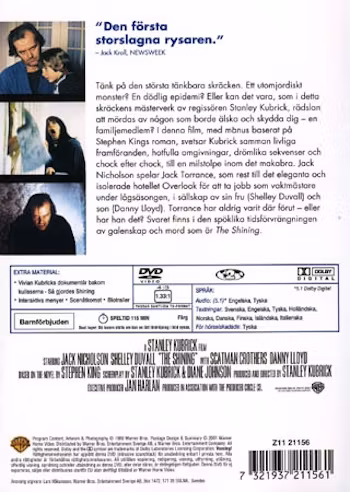 the Shining (Stanley Kubrick Collection) (DVD)