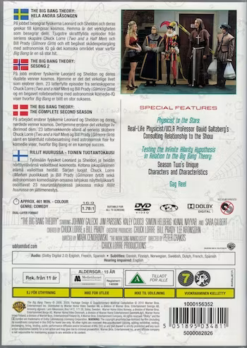 Big Bang Theory - Säsong 2 (Beg. DVD)