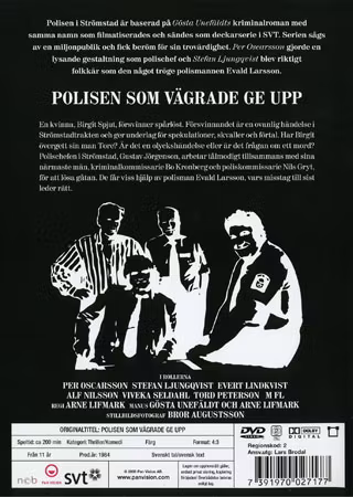 Polisen I Strömstad - Polisen Som Vägrade Ge Upp (DVD)