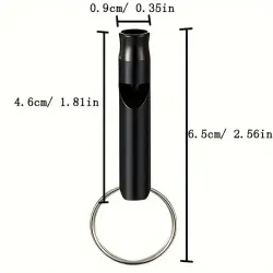Vissla Nödvissla i Metall 2-pack Mixfärger
