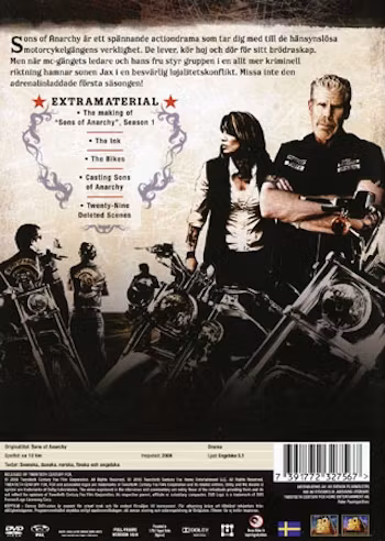 Sons of Anarchy - Säsong 1  (DVD)