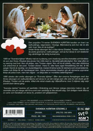 Svenska Hjärtan - Säsong 2 (DVD)