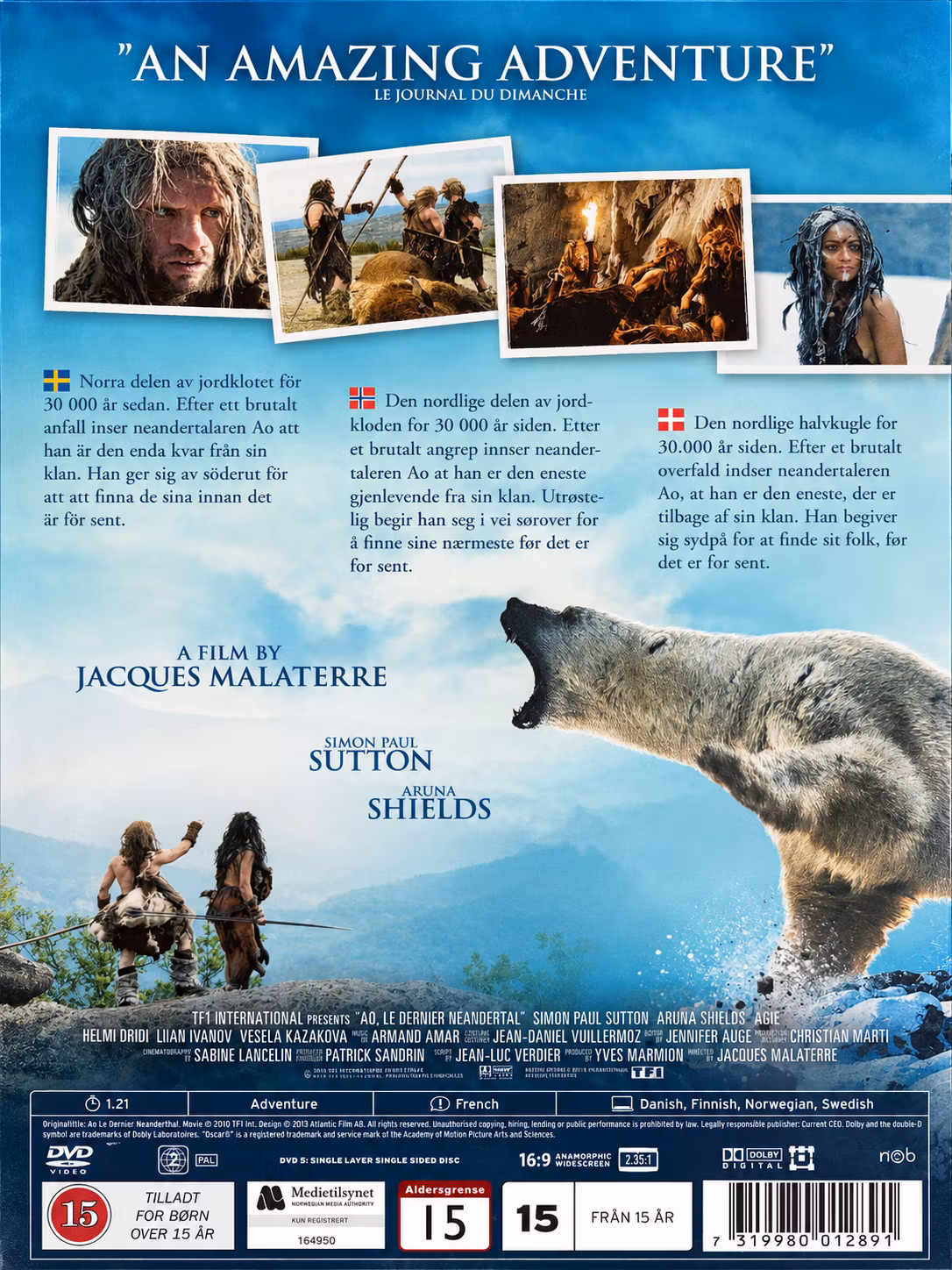 AO - The Last Neanderthal (Beg. DVD)