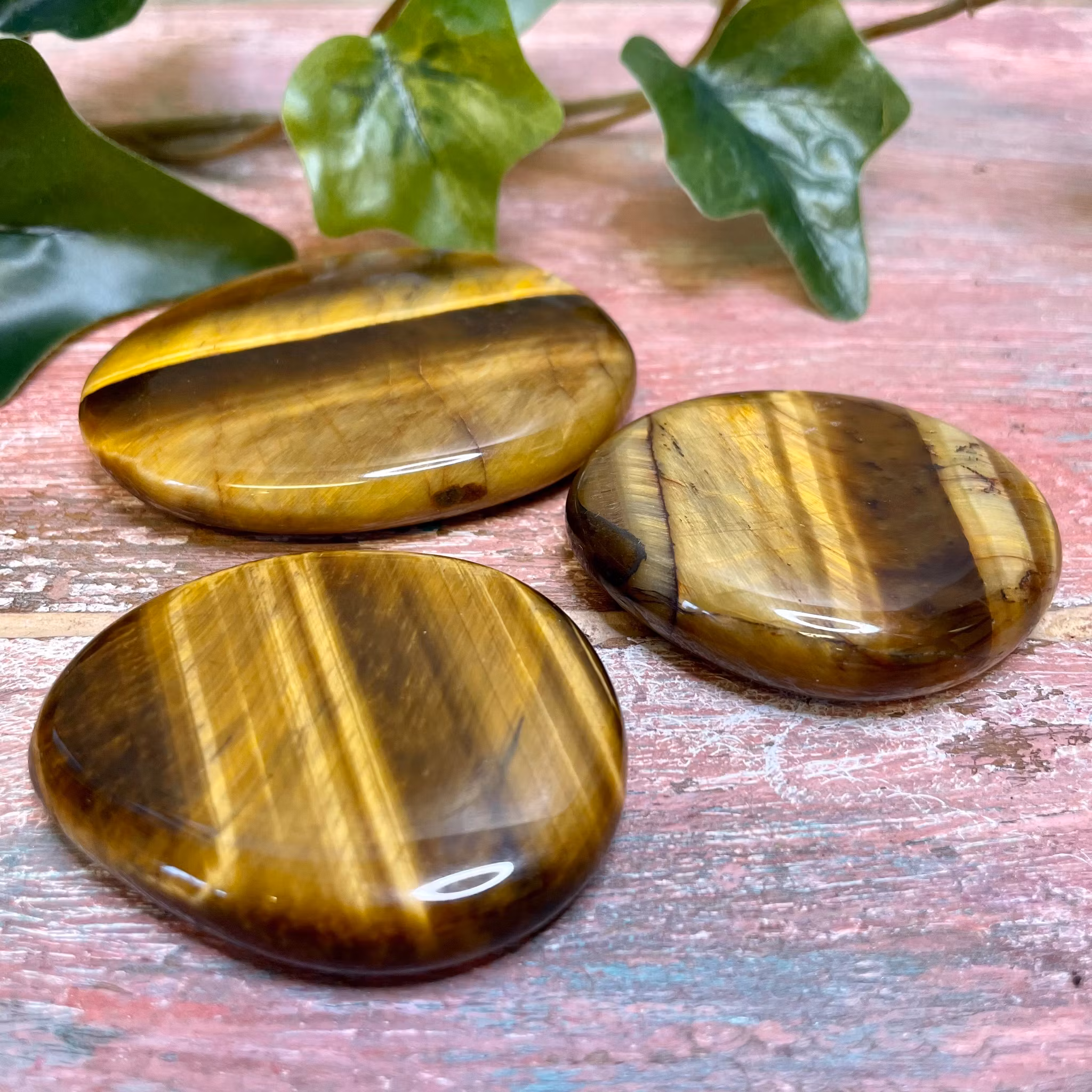 Tigeröga No-worry-stone