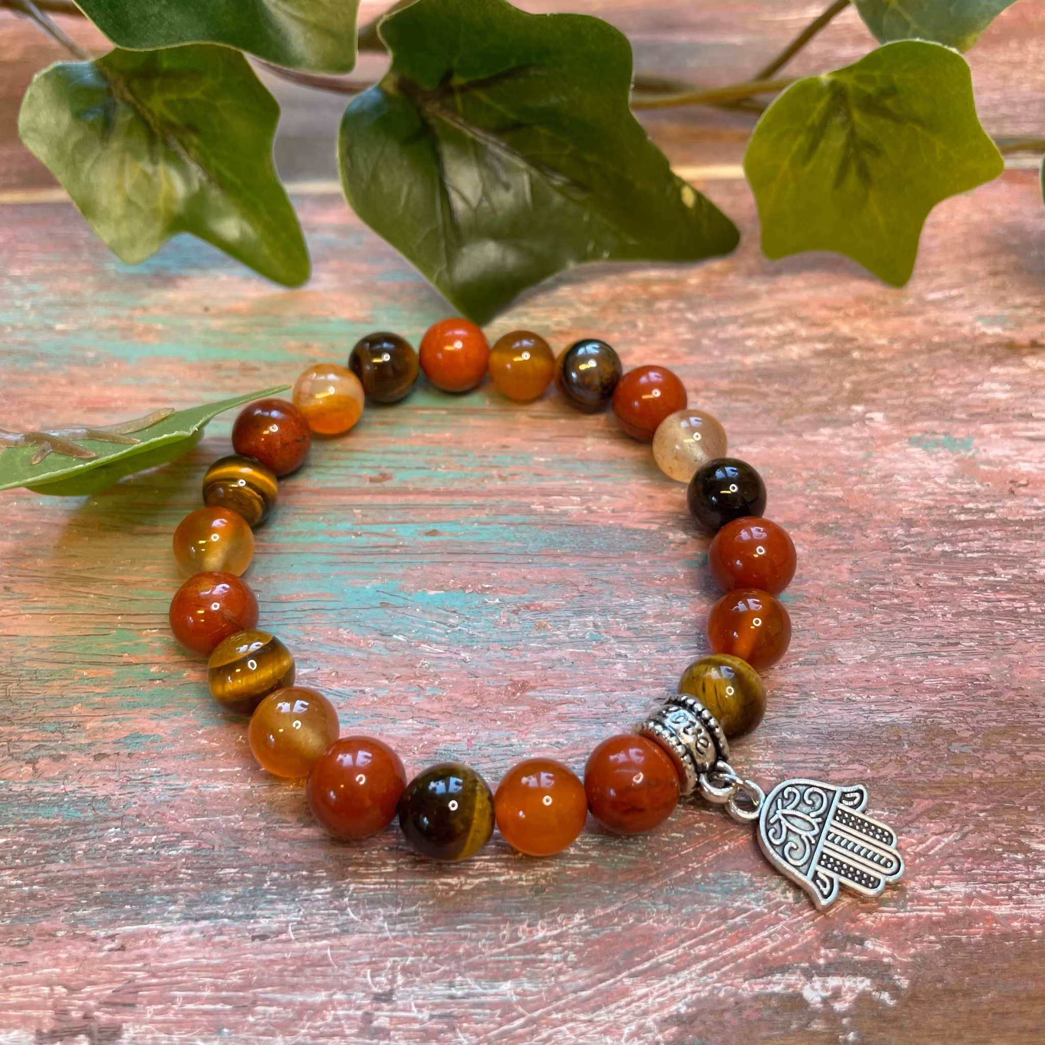 Armband Jordchakra