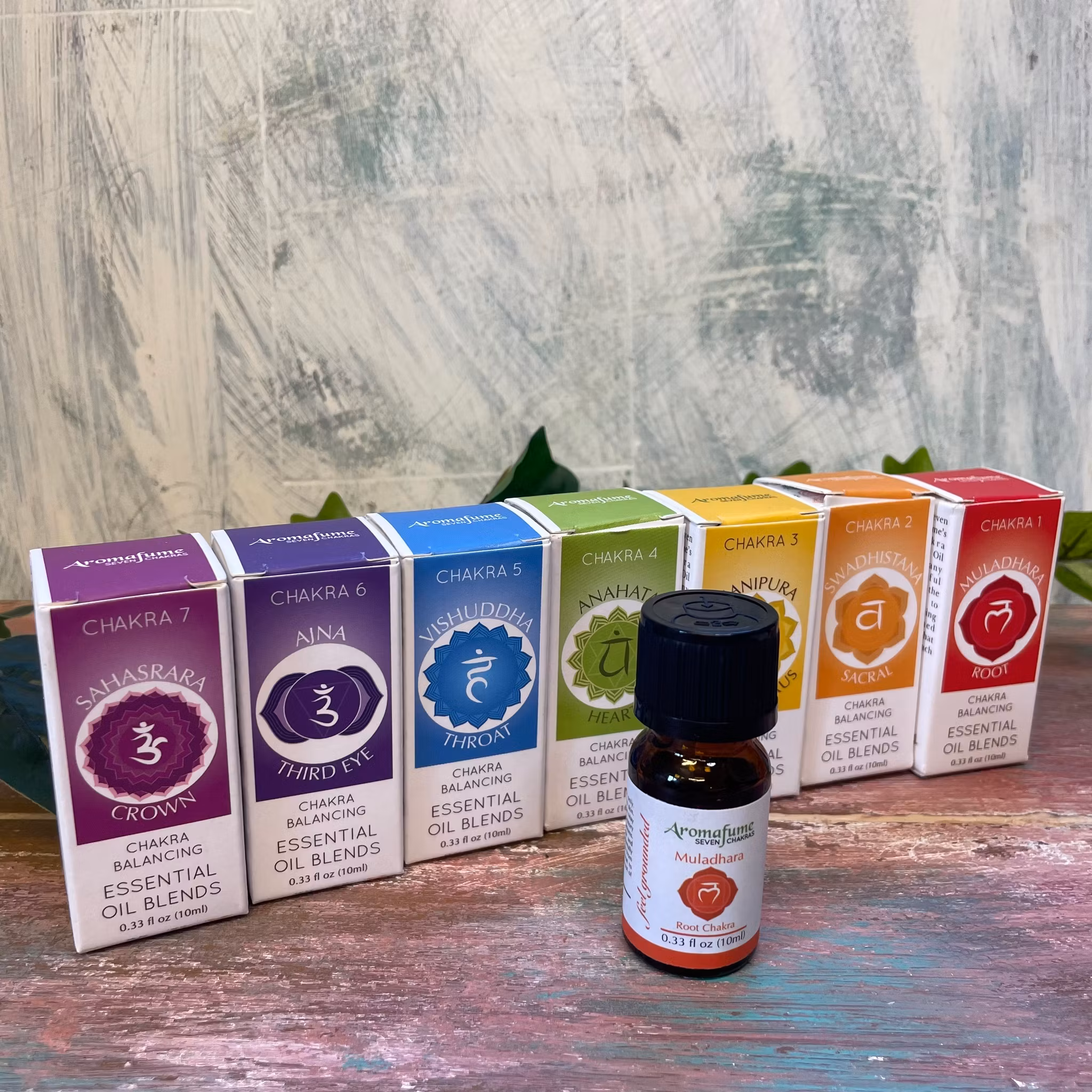 Eteriska chakra oljor
