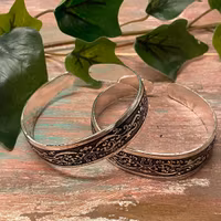 Tribal Flower Design Miao armband