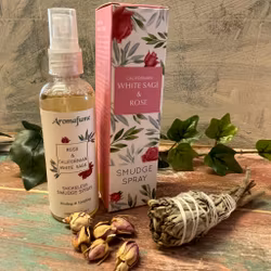 Smudge spray Rosé och vit salvia