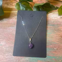 Månadssten halsband