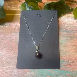 Månadssten halsband