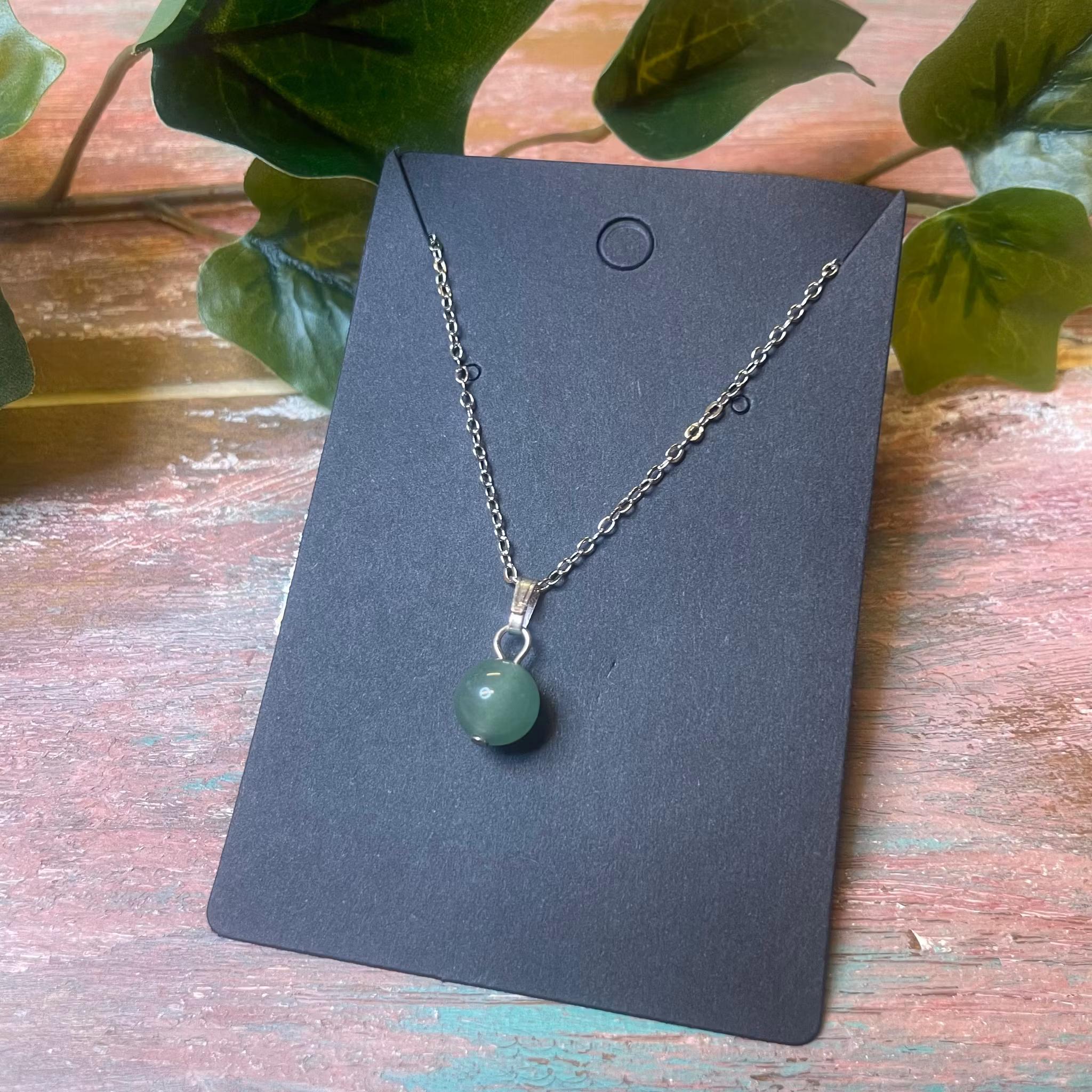 Månadssten halsband