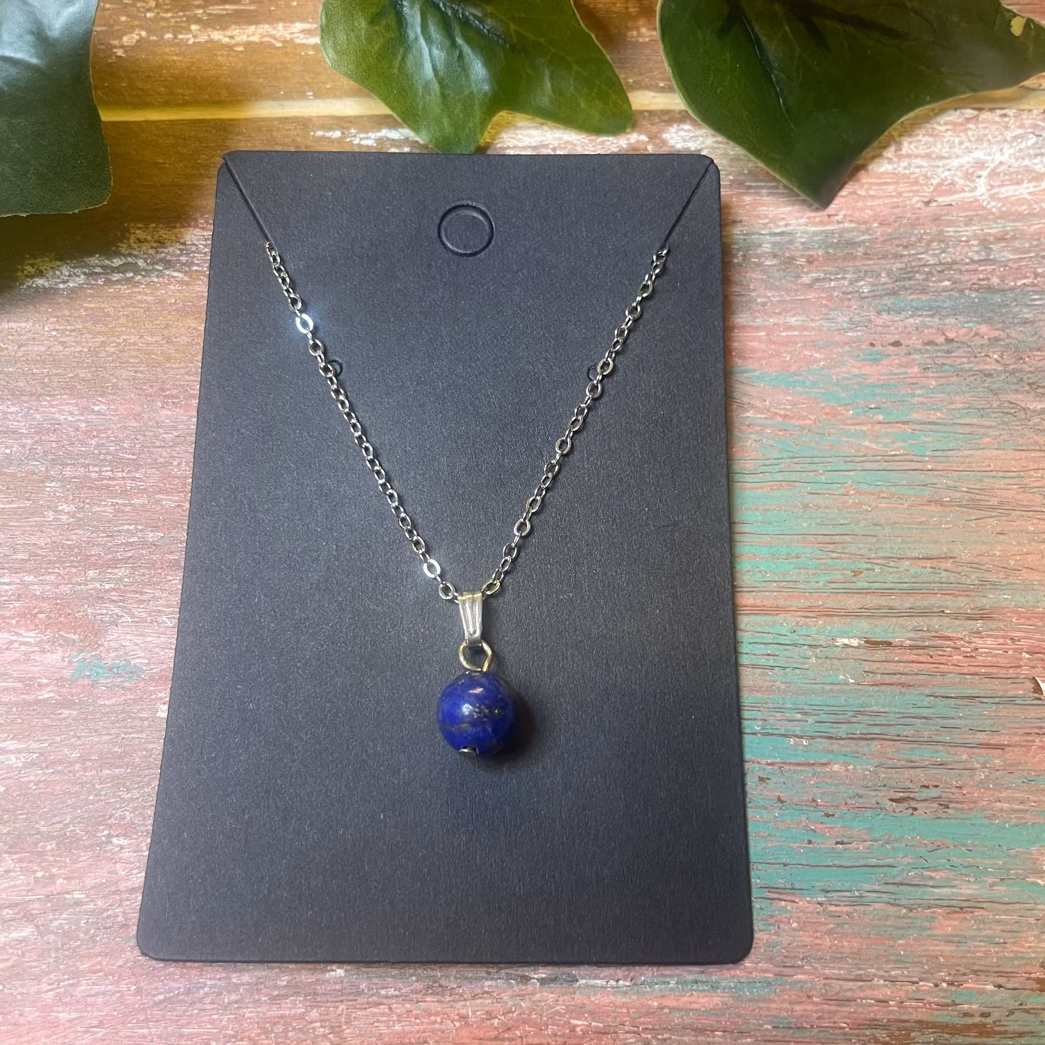 Månadssten halsband