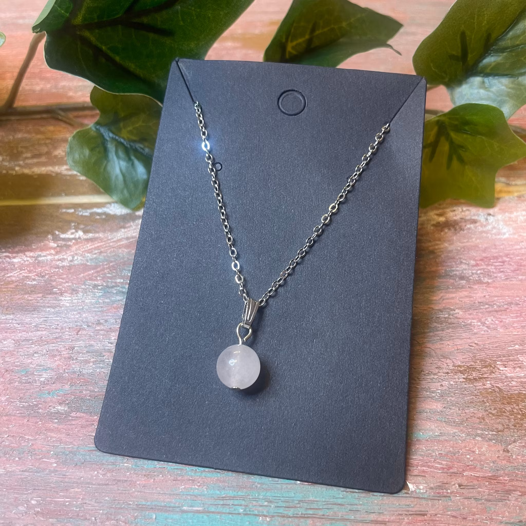 Månadssten halsband