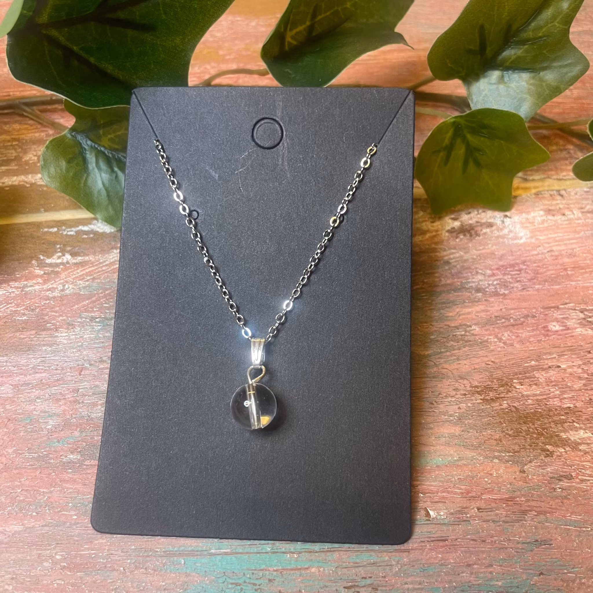Månadssten halsband
