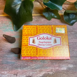 Goloka Nagchampa dhoop Kone rökelse