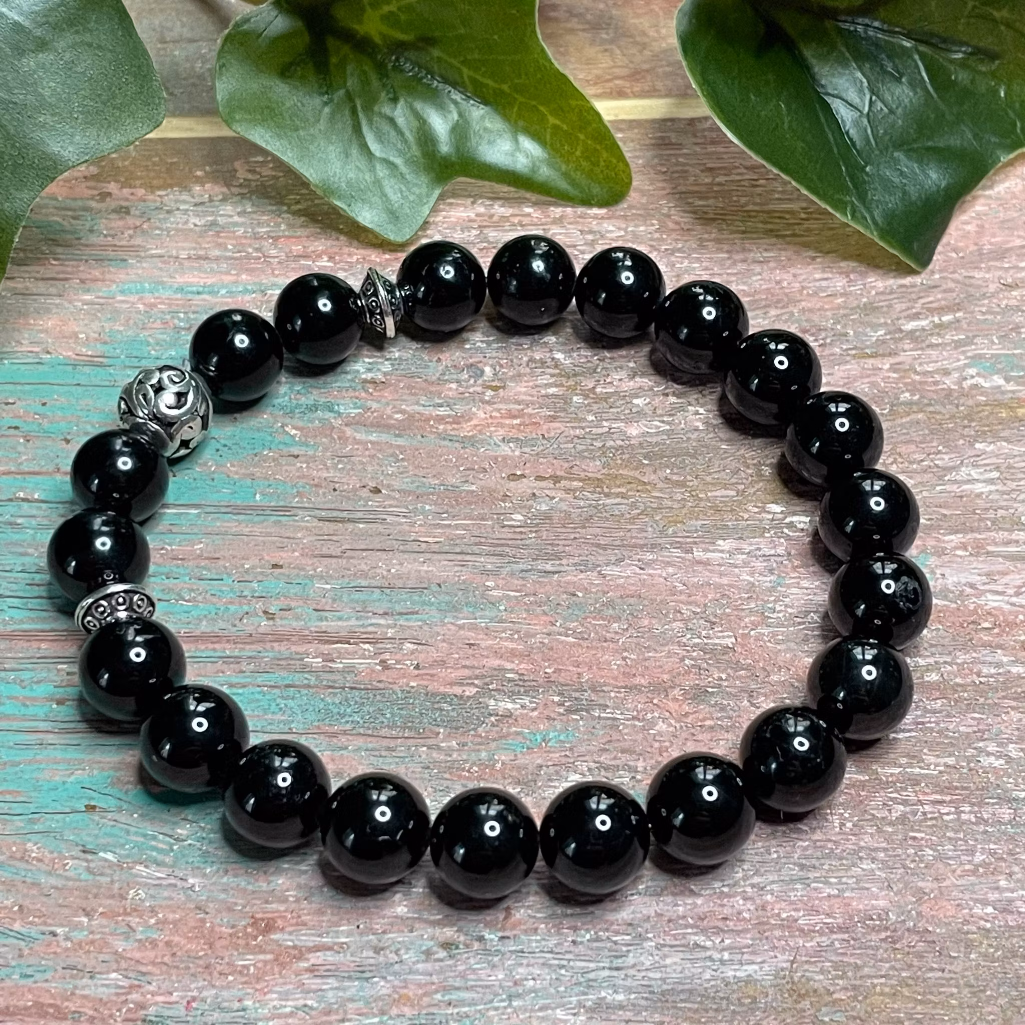 Armband Turmalin svart