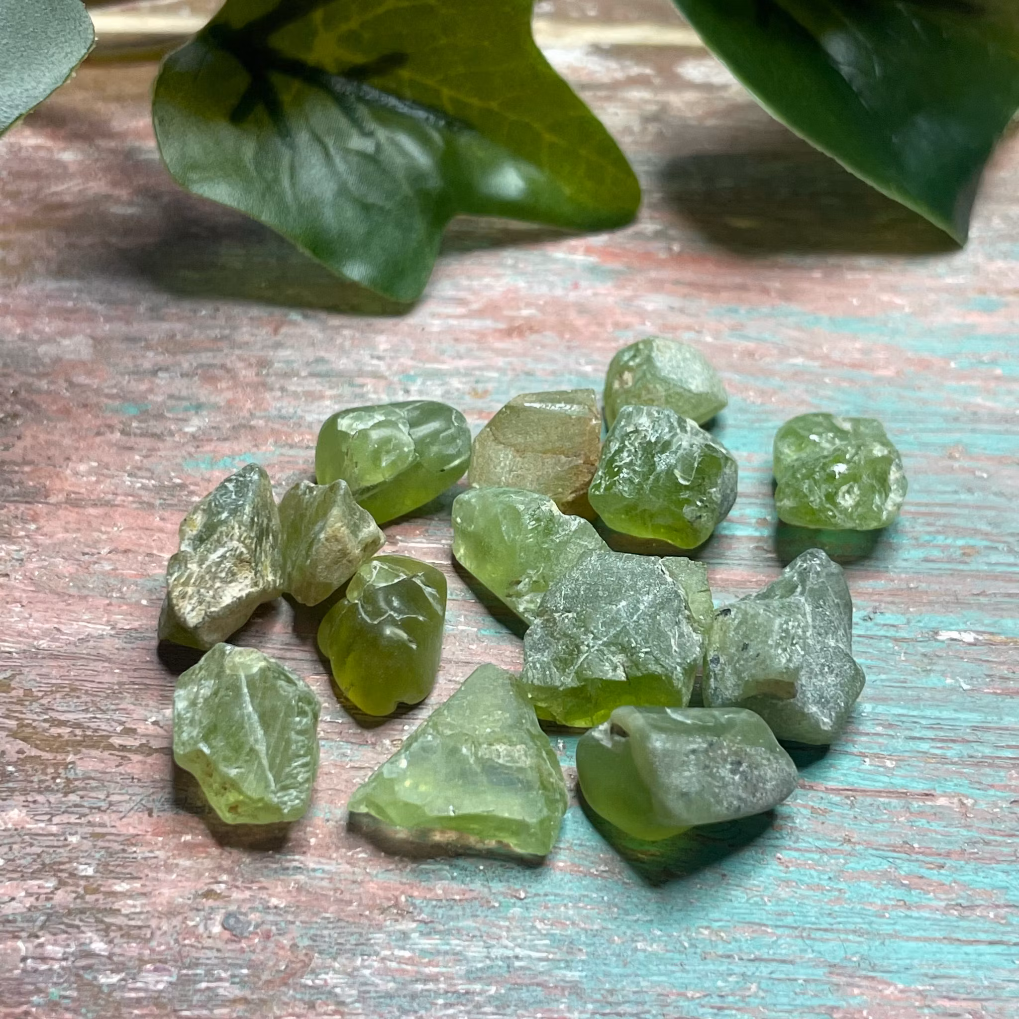 Rå Peridot