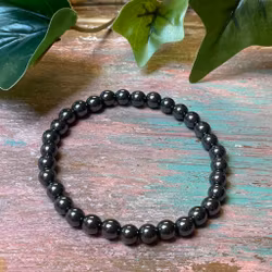 Armband Hematit 6 mm