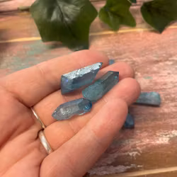 Rå spets Aqua aura