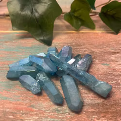Rå spets Aqua aura