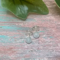 Örhängen Akvamarin sterlingsilver