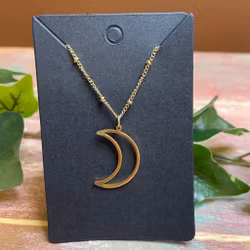 Unika halsband måne
