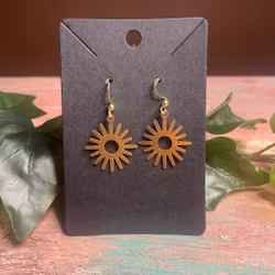 Unika örhängen sol