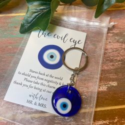 All seeing eyes (Evil eye) nyckelring
