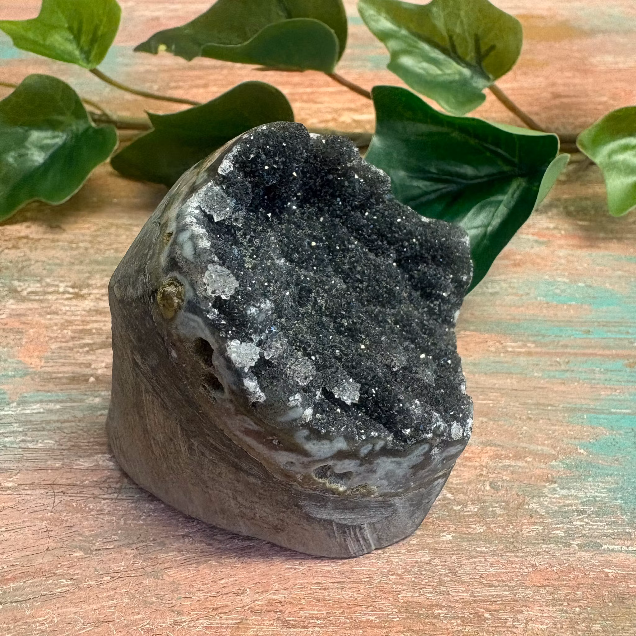 Black galaxy ametist