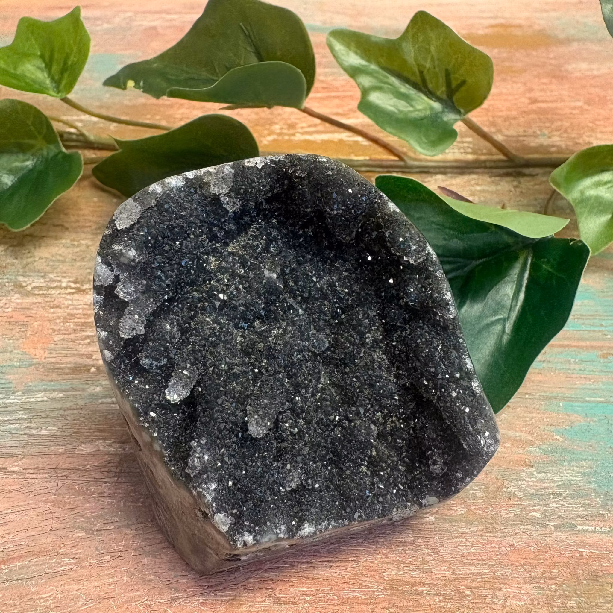 Black galaxy ametist