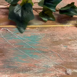 Månadssten halsband - Elegant justerbart halsband i  sterlingsilver