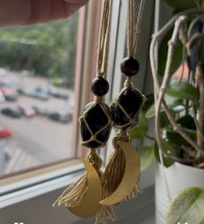 Hänge - Beskydd svart turmalin