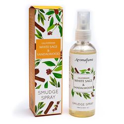 Smudge spray vitsalvia & sandnelwood