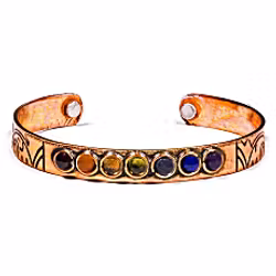 Chakra magnetiskt koppar armband