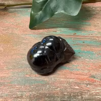 Bubbel Hematit polerad