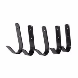 Stallkrok i stål, 5-pack