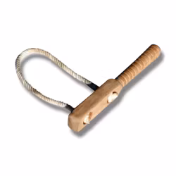 Brems med trähandtag, 24 cm