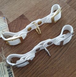Delta Biothane, 14 cm i silverfärg