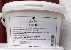 Zink-Jäst, 2000g