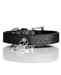 Milk & Pepper Hundhalsband, Stardust Black