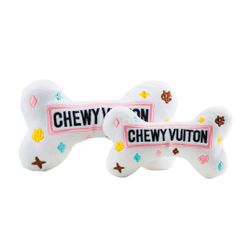 Hundleksak Chewy Bone, White