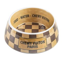 Haute Diggity Dog Chewy Vuiton Matskål Checker