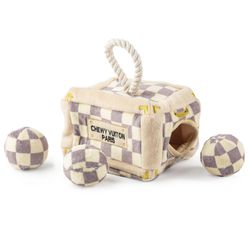 Hundleksak Fashion Trunk Checker